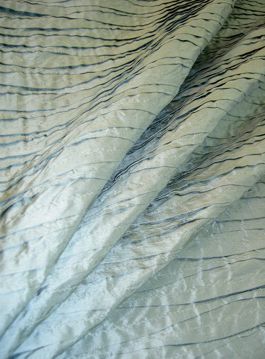 Fabric Store Special Upscale Pleated Silk Drapery Workroom Fabric Remnant for Cheap Design - click to order