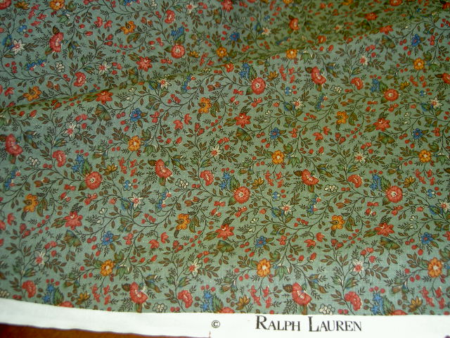 Ralph Lauren Bridewell Green Closeout Fabric