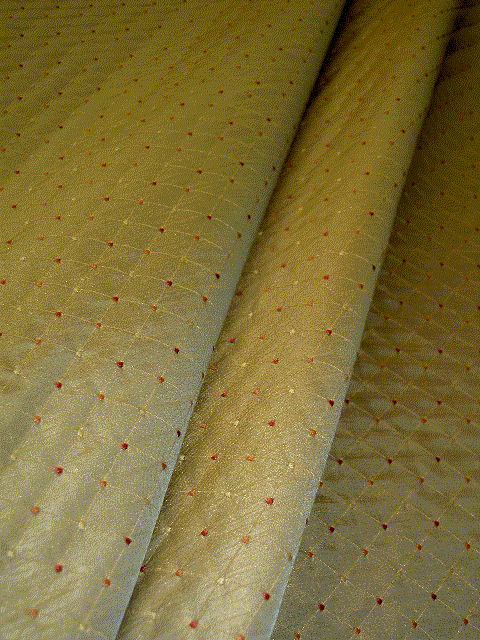 Pindler & Pindler Rayon and Cotton Diamond Design Workroom Fabric Remnant - click to order