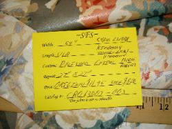 Shop Tag of this fabric at Schindler's Fabrics and Upholstery Shop, Inc