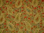 sample Antique Paisley Floral Color Crimson Premium Jacquard Upholstery Fabric from Tempo Fabrics