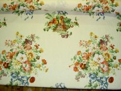 Bloomcraft Fabrics Floral Pattern P457 Markdown Fabric on Sale