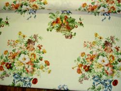 Design on the Cheap with $7.50 yard closeout Decorator's Fabric