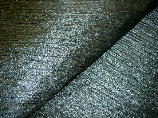 Draped image of discount designer home decor and interior decorating Candice Olson Design Zinger Silver Fabric for Furniture Upholstery By the Yard