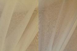 Pattern Candle Semi Sheer Drapery Fabric in colors Natural or Bleach