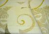 Chris Stone Fabrics Nouveau SH066 White Gold Fabric Remnant