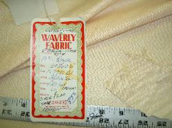 Schindlers Fabrics and Upholstery Shop Tag for this discount designer multipurpose fabric