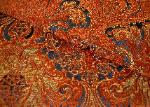 Marcovaldo Fabrics Pattern Lotus Color Godiva Upholstery and Home Decor Fabric Remnant