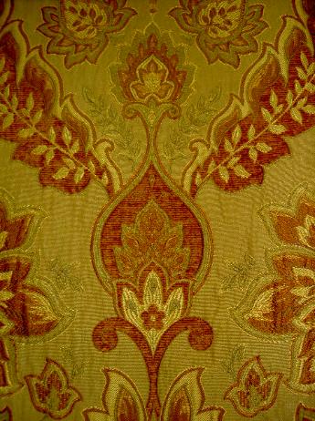 Devianna Damask Color Nutmeg Beautiful Durable Plush Finish Furniture Upholstery Fabric