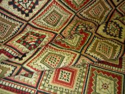 Closeup Interior Decorating Upholstery fabric pattern Telluride