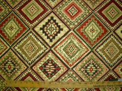 Sample SMC fabric Telluride Diamond Design Decorator's Fabric