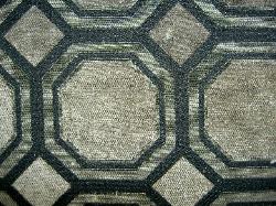 Duralee Pattern Octagon 71005 Color 248 Silver By the Yard Home Decor Fabric