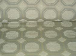 Closeup table image of Duralee Pattern Octagon 71005 Color 619 Seaglass By Yard Home Decor Fabric