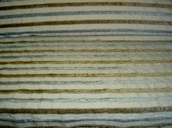Table view Duralee Pattern Rovino Stripe 71009 Color 160 Mushroom By Yard Home Decor Fabric