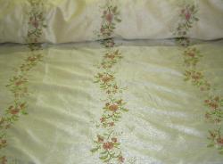 Duralee Suburban Fabrics Belize Coral Embroidery Fabric