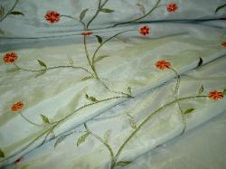 folded fabric image of drspery sheer Bonaire Aqua at Schindlers
