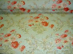 DuraLee Suburban Home Fabrics Flores 19 Color Aqua multiuse fabric 