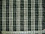 Get a sample of this design cheap discounted EIF Cottage Collections Laura & Kiran Houndstooth Design Black Natural Fabric by the yard