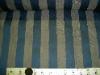 Elizabeth Weavers Designer Decorator Stripe Blue Gray Multiuse Home Decor Fabric