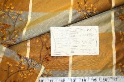 Schindlers Fabrics and Upholstery Shop Tag for this discount designer silk fabric 