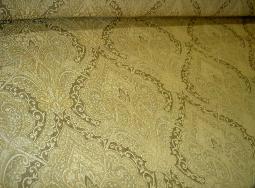 angle shot Fabric Store Special Premium High End Portfolio Salem Color Wheat for Upholstery by the yard
