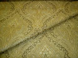 folded Fabric Store Special Premium High End Portfolio Salem Color Wheat for Upholstery by the yard