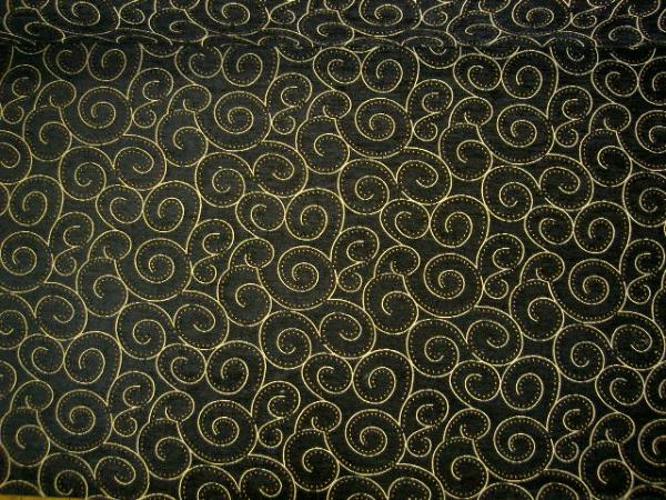 Fabricut Fabrics Pattern Chicago Color Black Gold Chenille Upholstery and Home Decor Fabric by the yard