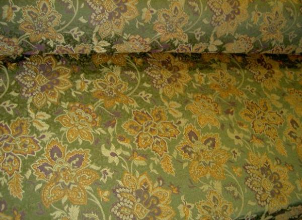 Angle image of Glenn Floral Jacquard Tapestry Design Color Wisteria Upholstery Fabric Store Special