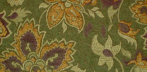 Swatch image of Glenn Floral Jacquard Tapestry Design Color Wisteria Upholstery Fabric Store Special