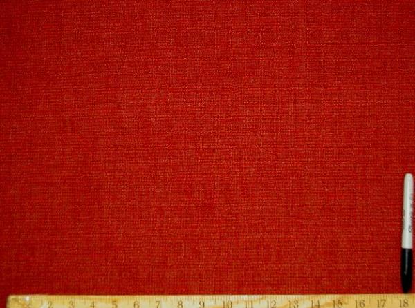 Sample of Home Decorating Fabric Store Special Wallace Red Tweed with Chenille by the yard