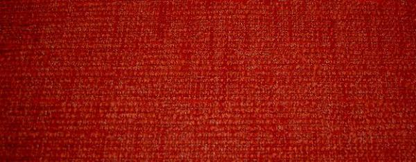 Swatch of Home Decorating Fabric Store Special Wallace Red Tweed with Chenille by the yard