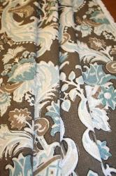 Kravet Design Lutron Color Storm Linen Home Decor Fabric from Portfolio Fabrics middle drape image