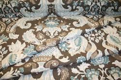 Folded Fabric View of this all purpose linen decorator's fabric at Schindler's Fabric