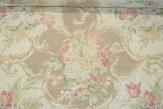 Discounted Laura Ashley Jezabelle Stone Linen Fabric Design LA1287 Color 114 Portfolio Fabrics - click for more pictures