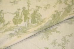 Folded Fabric View of this linen all purpose decorator's fabric at Schindler's Fabric