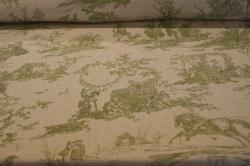 Table View of this Disounted Linen Home Decor fabric at Schindler's Upholstery Shop