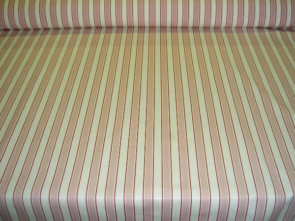 Laura Ashley Pattern Cricket Stripe Color Rose Home Decor Discount Designer Fabric - click for store page