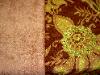 Marcovaldo Fabrics Berlin Coral Velvet and Marrakech Antique Chenille