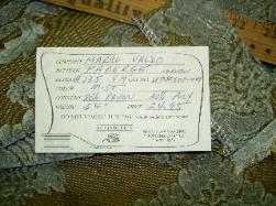 Schindlers Fabrics and Upholstery Shop Inc. shop tag of information for this item