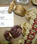 Marcovaldo Fabrics Pattern Messina Color 114  Balloon Tassel Trim TT78 Swatch