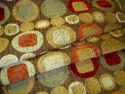 Click on to expand to view texture of chenille upholstery fabric