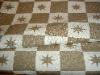 Markdown Closeout Sale Check Star and Quilted Square Multi-use Fabric