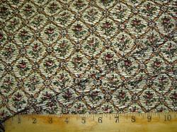 Closeup shot of pattern and texture of discount designer upholstery fabric at Schindlers Fabrics