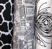 New Black/White Duralee Fabrics In Stock from Book 2984 Suburban Home Fabric - Black & White Prints and Wovens