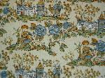 On Sale High End Premium Closeout Bailey & Griffin Chamonix Color Blue Fabric By the Yard, A. L. Diament design for all decorating