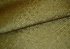 Closeup folded view of Our Fabric Store Decorator Vanguard 555 Color Gold on Sale by the yard