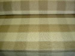 Table view of Our Fabric Warehouse Outlet Clearance Sale P Kaufmann Hacienda Check Color Flax for Home Decor