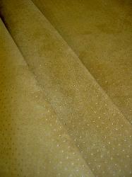 Draped Fabric Warehouse Outlet Clearance Sale P Kaufmann Polka 805 Tobacco Faux Suede for Home Decor