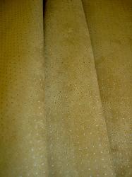 Our Fabric Warehouse Outlet Clearance Sale P Kaufmann Polka 805 Tobacco Faux Suede for Home Decor drape