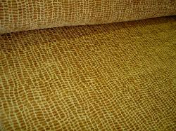 Angle View of Animal Pattern Retile Snake Skin Upholstery Fabric